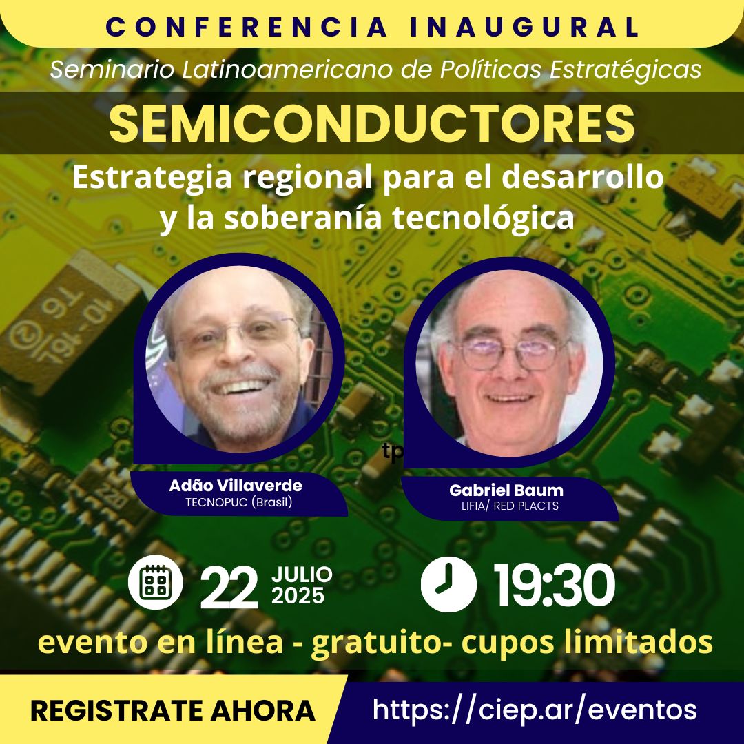 Conferencia Inaugural del Seminario Latinoamericano de Políticas Estratégicas para el Desarrollo